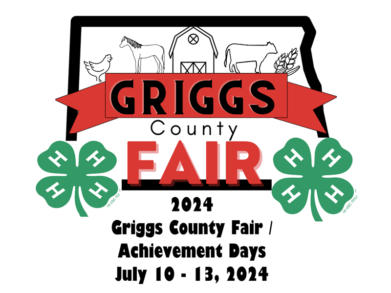 Logo for 2024 Griggs County Fair