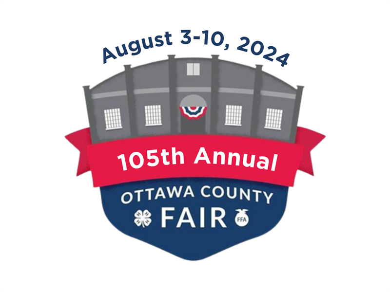 Logo for 2024 Ottawa County Free Fair