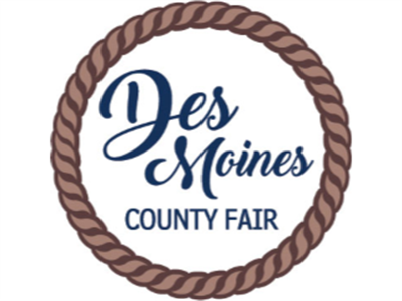 Logo for 2024 Des Moines County Fair