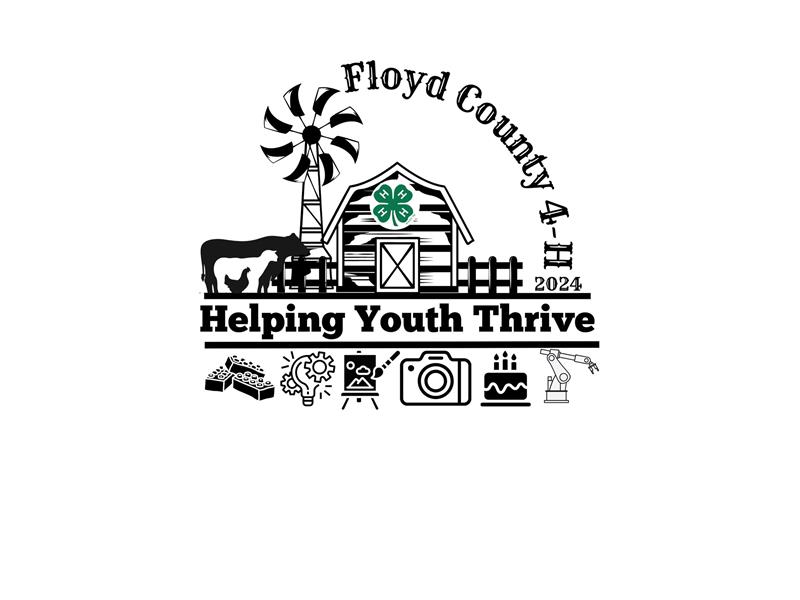 Logo for 2024 Floyd County 4-H Fair