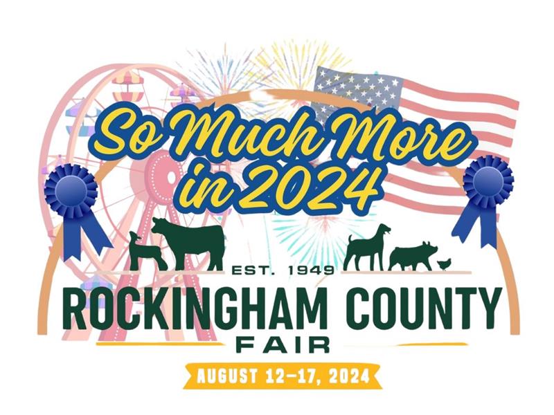 Logo for 2024 Rockingham County Fair