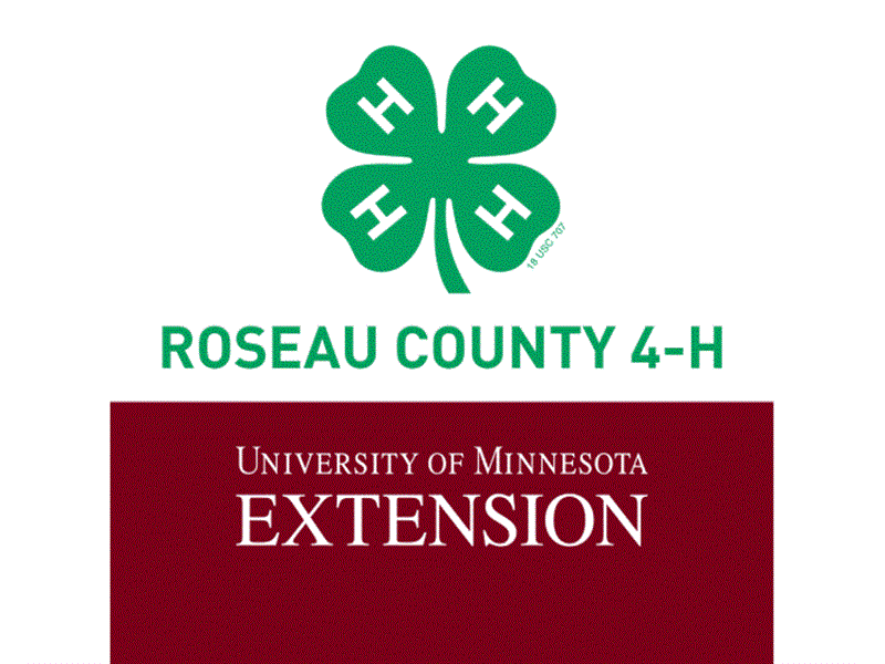 Logo for 2024 Roseau County 4-H Fair Showcase